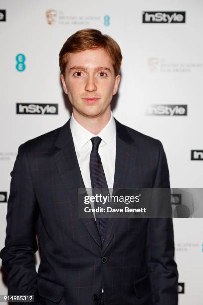 Luke Newberry attends the InStyle EE Rising Star Party at Granary Square on February 6, 2018 in London, England.