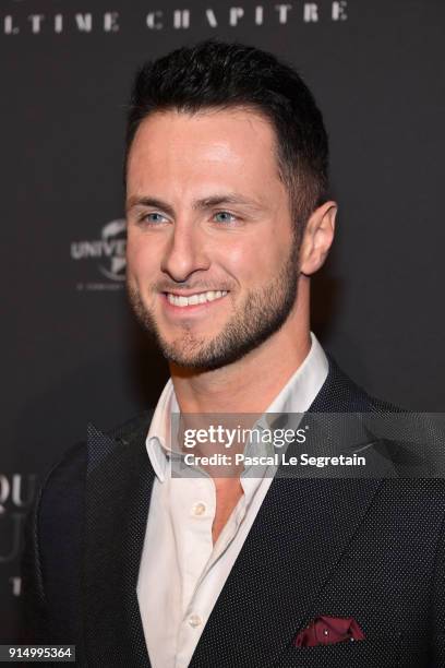 Christian Millette attends "Fifty Shades Freed - 50 Nuances Plus Claires" Premiere at Salle Pleyel on February 6, 2018 in Paris, France.