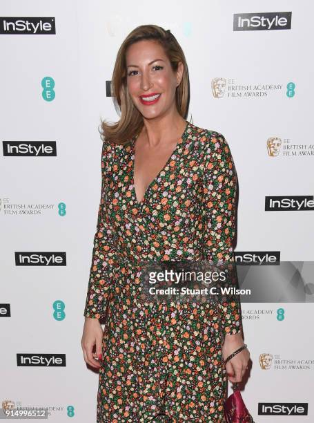 Laura Pradelska attends the EE InStyle Party held at Granary Square Brasserie on February 6, 2018 in London, England.