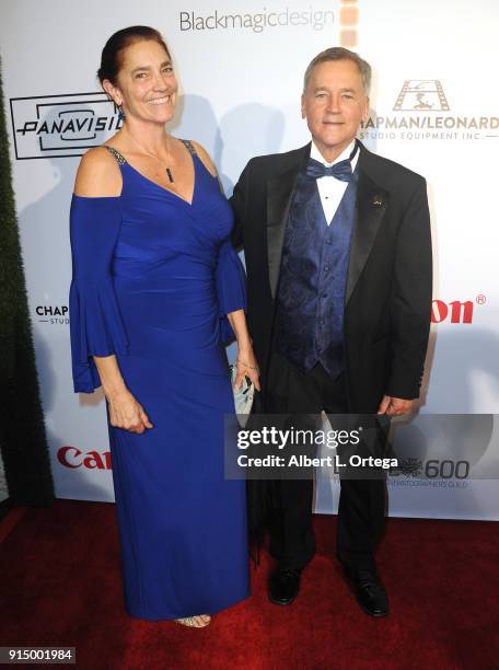 Nancy Gold and Dan Gold arrive for Society of Camera Operators Lifetime Achievement Awards held at Loews Hollywood Hotel on February 3, 2018 in...