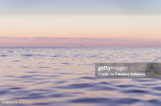 morning sea romantic beautiful background - this morning 2017 ストックフォトと画像