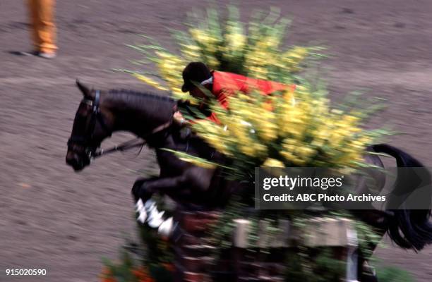 Paul Schockemöhle, Equestrian team jumping competition, Santa Anita Park, at the 1984 Summer Olympics, August 7, 1984.