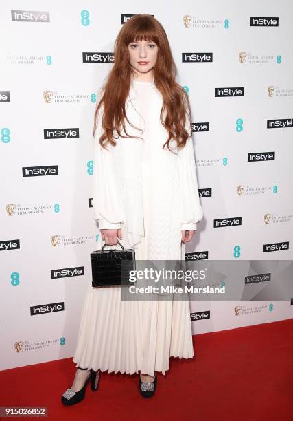 Nicola Roberts attends the EE InStyle Party held at Granary Square Brasserie on February 6, 2018 in London, England.