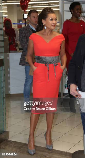 Vanessa Williams poses at The 7th Annual #KnockOutHeartDisease Campaign Launch at Burlington Union Square on February 6, 2018 in New York City.