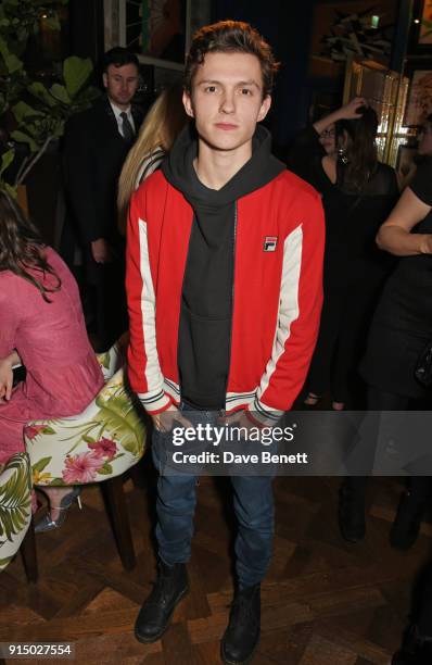 Tom Holland attends the InStyle EE Rising Star Party at Granary Square on February 6, 2018 in London, England.