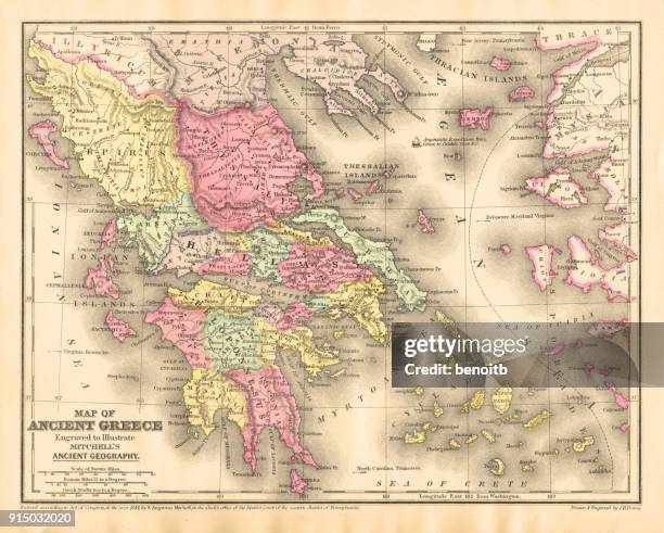 stockillustraties, clipart, cartoons en iconen met oude griekenland - messenia