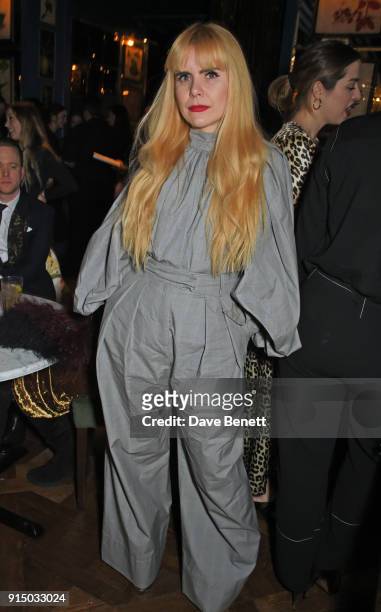 Paloma Faith attends the InStyle EE Rising Star Party at Granary Square on February 6, 2018 in London, England.