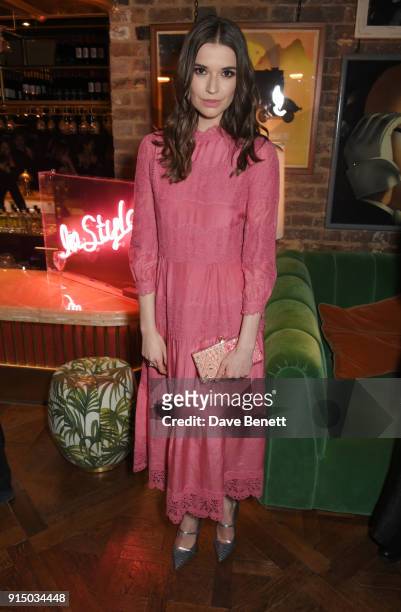 Margaret Clunie attends the InStyle EE Rising Star Party at Granary Square on February 6, 2018 in London, England.