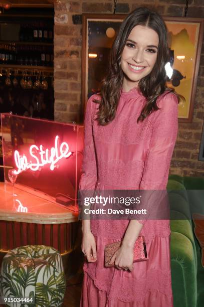 Margaret Clunie attends the InStyle EE Rising Star Party at Granary Square on February 6, 2018 in London, England.