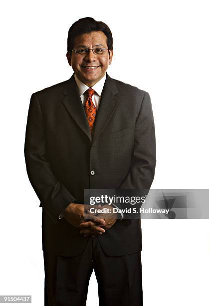 Former Attorney General Alberto Gonzales is photographed on July 29, 2009 at the Ritz Carleton in Tysons Corner, Virginia, outside of Washington, DC.