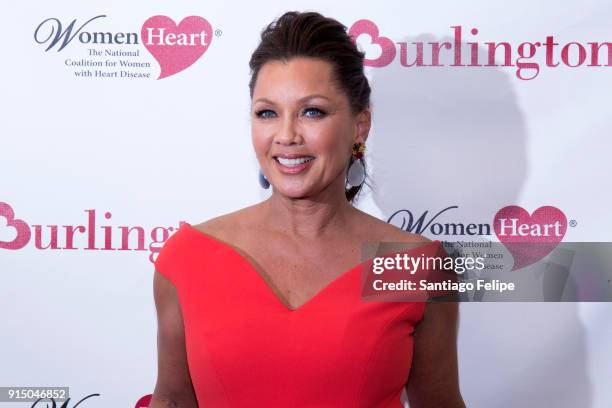 Vanessa Williams teams up with WomenHeart for the fight against heart disease in women at Burlington Union Square on February 6, 2018 in New York...
