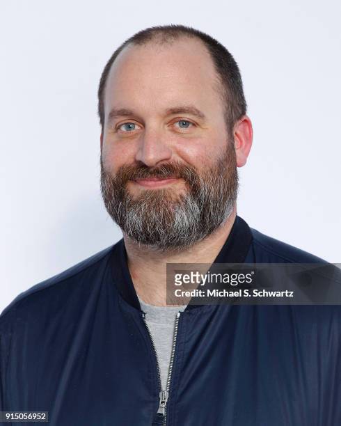 Comedian Tom Segura poses during his appearance at The Ice House Comedy Club on February 3, 2018 in Pasadena, California.