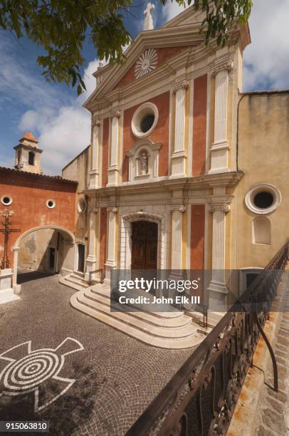 antibes cathedral - antibes stock pictures, royalty-free photos & images