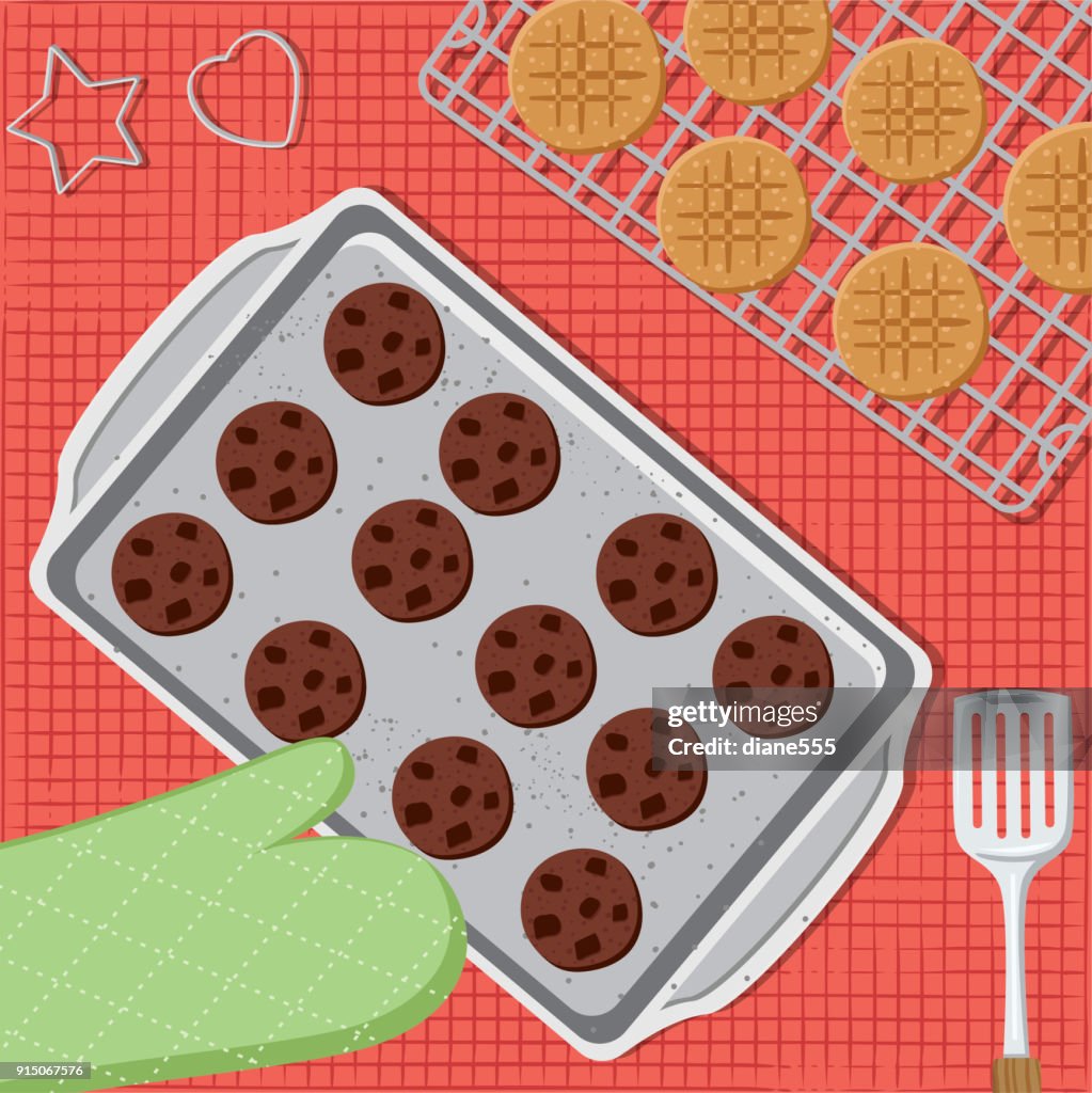 Koken en bakken van bovenaf