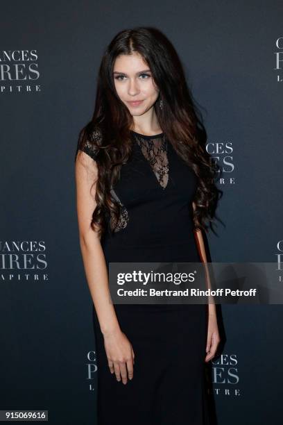 Ana Lisa Kohler attends the "Fifty Shades Freed - 50 Nuances Plus Clair" Paris Premiere at Salle Pleyel on February 6, 2018 in Paris, France.