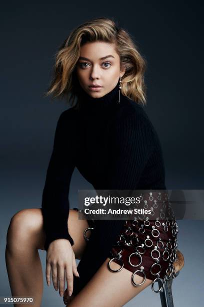 Actress Sarah Hyland is photographed for Marie Claire Indonesia on October 2, 2016 in Culver City, California.
