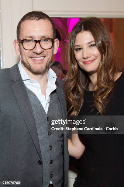 Dany Boon and Alice Pol attend the 'Trophees du Film Francais' 25th Ceremony at Palais Brongniart on February 6, 2018 in Paris, France.