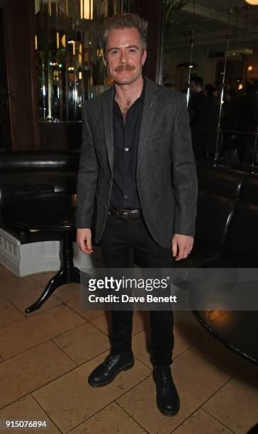 Cast member Rory Keenan attends the press night after party of "Long Day's Journey Into Night" at Browns on February 6, 2018 in London, England.