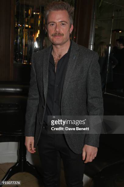 Cast member Rory Keenan attends the press night after party of "Long Day's Journey Into Night" at Browns on February 6, 2018 in London, England.