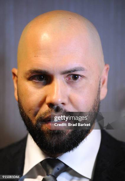 Carlos Beltran attends the 2018 Thurman Munson Awards Dinner at Grand Hyatt New York on February 6, 2018 in New York City.