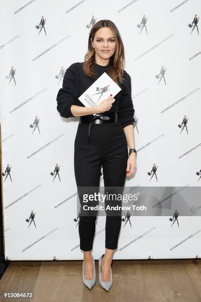 Maria Hatzistefanis attends the launch of How To Be An Overnight Success at Crosby Street Hotel on February 6, 2018 in New York City.
