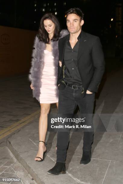 Max Evans attending the InStyle EE Rising Star Party Ahead Of The EE BAFTAs At The Granary Square Brasserie on February 6, 2018 in London, England.