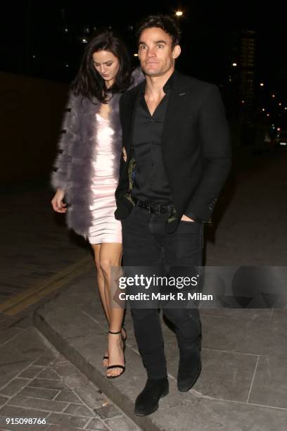 Max Evans attending the InStyle EE Rising Star Party Ahead Of The EE BAFTAs At The Granary Square Brasserie on February 6, 2018 in London, England.