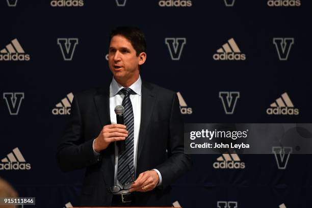 Valor High School announces the hiring of Ed McCaffrey as their new head football coach on February 6, 2018 at Valor High School.