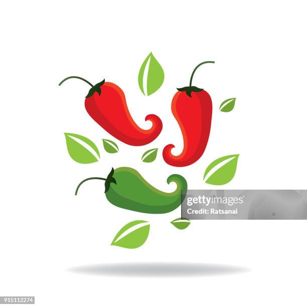 chili pepper - chili con carne stock illustrations