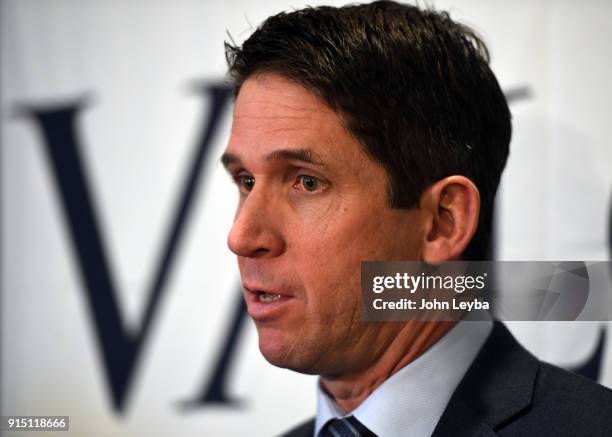 Valor High School announces the hiring of Ed McCaffrey as their new head football coach on February 6, 2018 at Valor High School.