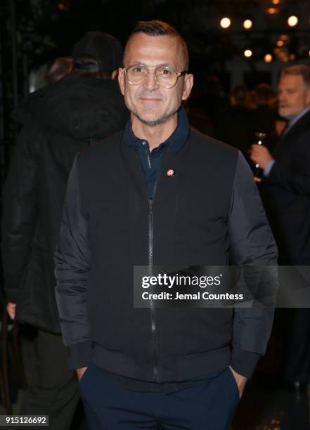 President and CEO of the CFDA Steven Kolb attends the Joseph Abboud Men's Fashion Show during New York Fashion Week Mens' at Hotel Wolcott Ballroom...