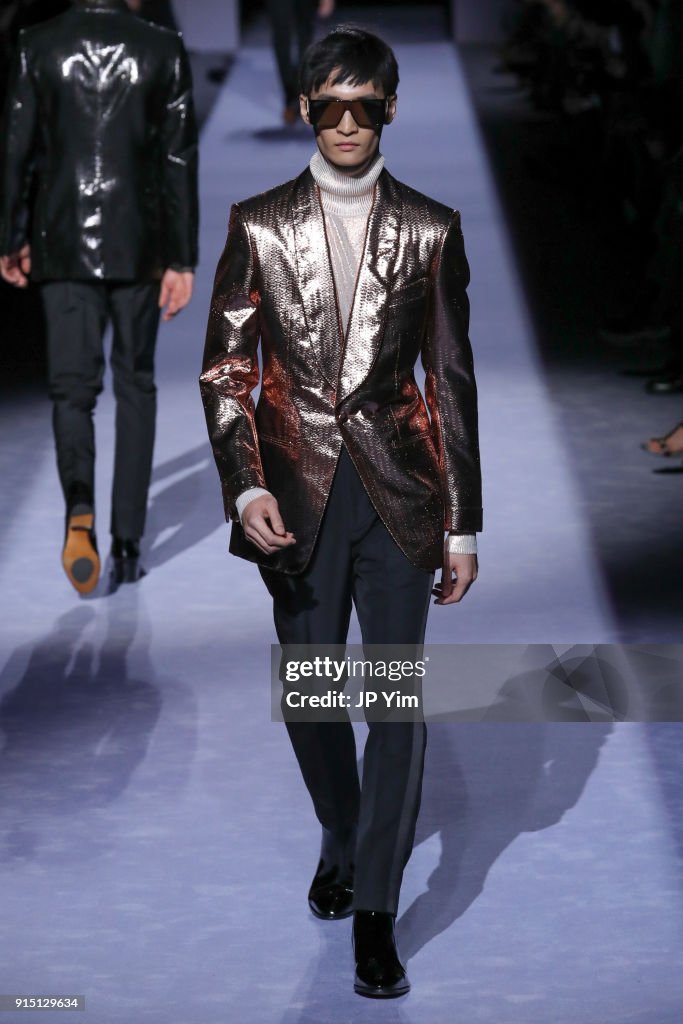 Tom Ford Men's - Runway - February 2018 - New York Fashion Week