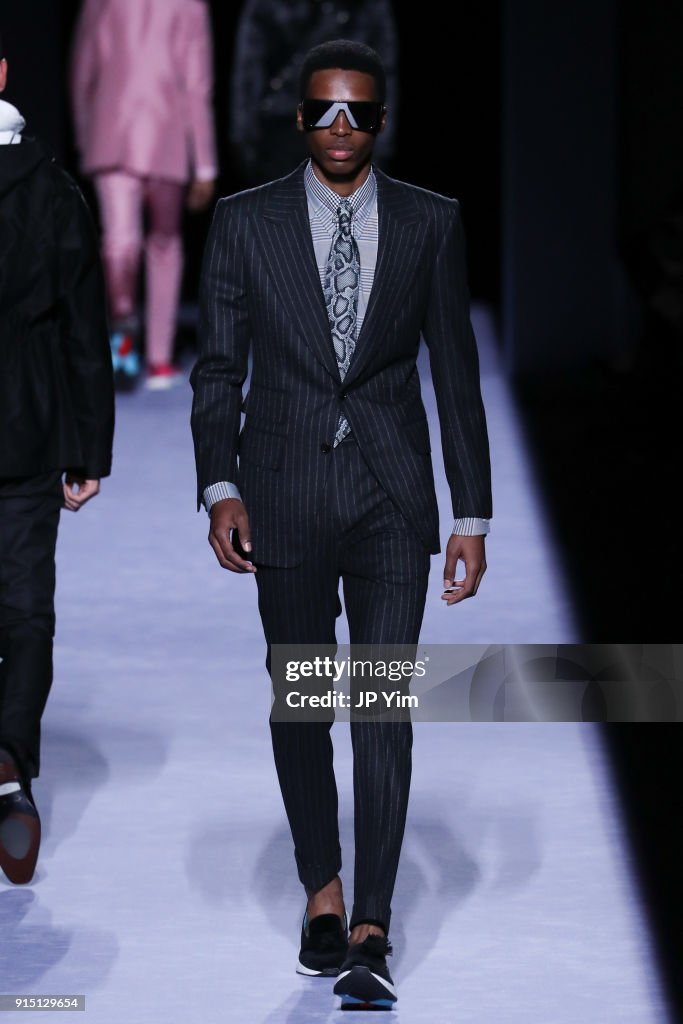 Tom Ford Men's - Runway - February 2018 - New York Fashion Week