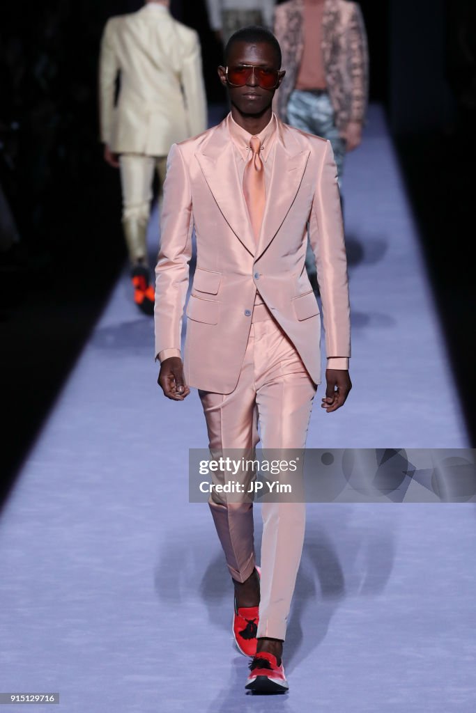 Tom Ford Men's - Runway - February 2018 - New York Fashion Week