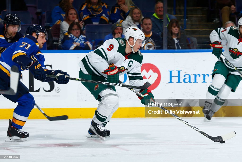 Minnesota Wild v St Louis Blues