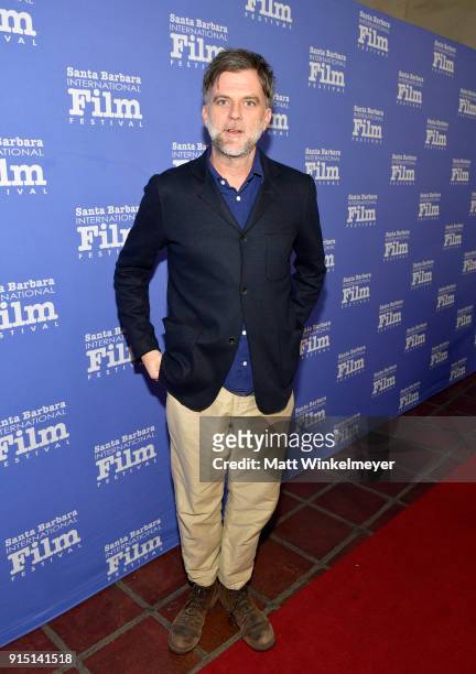 Director Paul Thomas Anderson at the Outstanding Directors Award Sponsored by The Hollywood Reporter during The 33rd Santa Barbara International Film...
