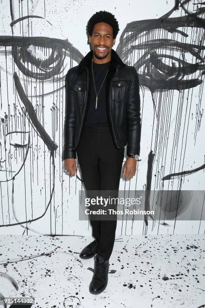Jon Batiste attends the Dior Spring-Summer 2018 Collection launch event at Milk Garage on February 6, 2018 in New York City.