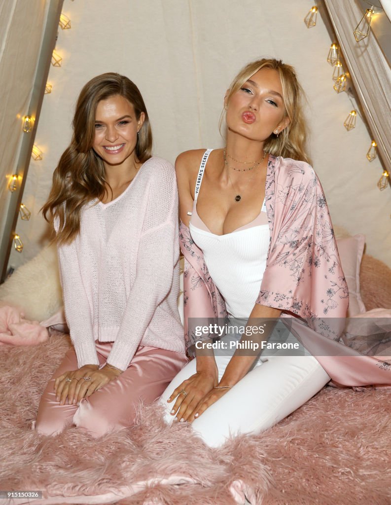 Victoria's Secret Hosts Ultimate Girls Night In with Angels Josephine Skriver and Romee Strijd