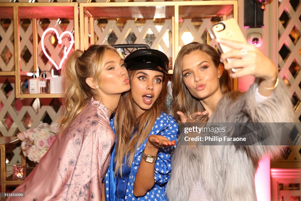 Victoria's Secret Hosts Ultimate Girls Night In with Angels Josephine Skriver and Romee Strijd