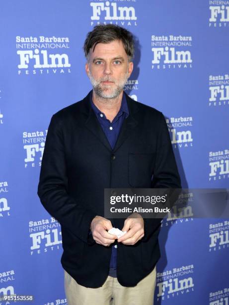 Director Paul Thomas Anderson at the Outstanding Directors Award Sponsored by The Hollywood Reporter during The 33rd Santa Barbara International Film...