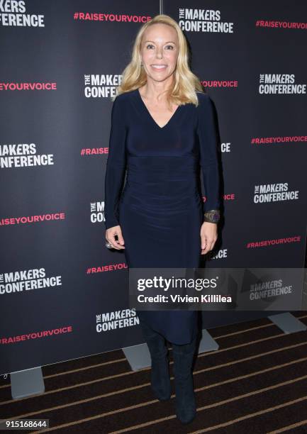 Chief Executive Officer and Executive Director of Evofem Biosciences, Inc. Saundra Pelletier attends The 2018 MAKERS Conference at The Hollywood...