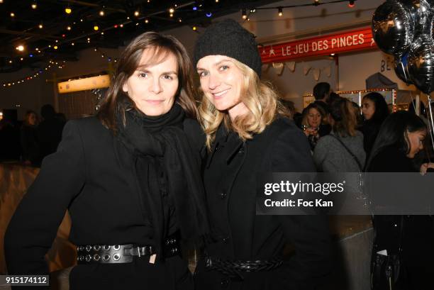 Pascale Louange and her guest attend the "Fetons 100 Ans De Liberte" : Les 100 Ans De La Petite Culotte at Palais de on February 6, 2018 in Paris,...