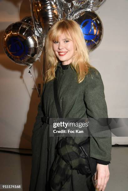 Actress Lou Lesage attends the "Fetons 100 Ans De Liberte" : Les 100 Ans De La Petite Culotte at Palais de on February 6, 2018 in Paris, France.