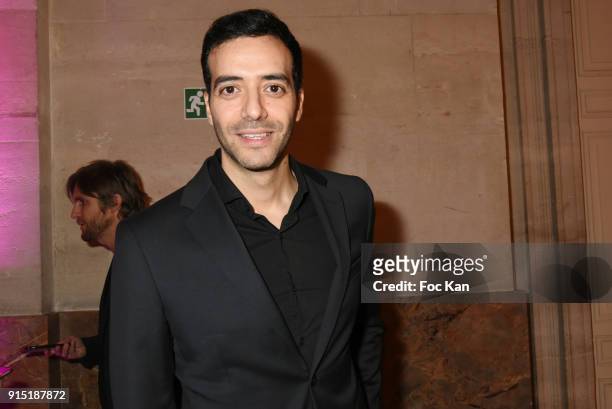 Tarek Boudali attends the Trophees du Film Francais 2018 at Palais Brogniart on February 6, 2018 in Paris, France.