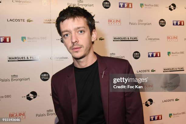 Actor Nahuel Perez Biscayart attends the Trophees du Film Francais 2018 at Palais Brogniart on February 6, 2018 in Paris, France.