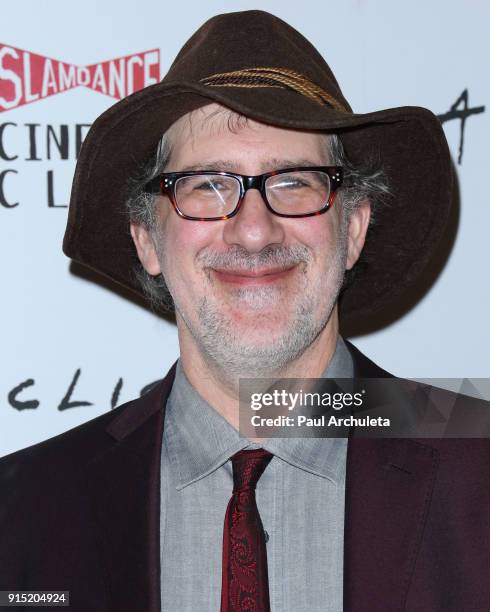 Director Dan Mirvish attends the Slamdance Cinema Club screening of "Bernard And Huey" at ArcLight Hollywood on February 6, 2018 in Hollywood,...