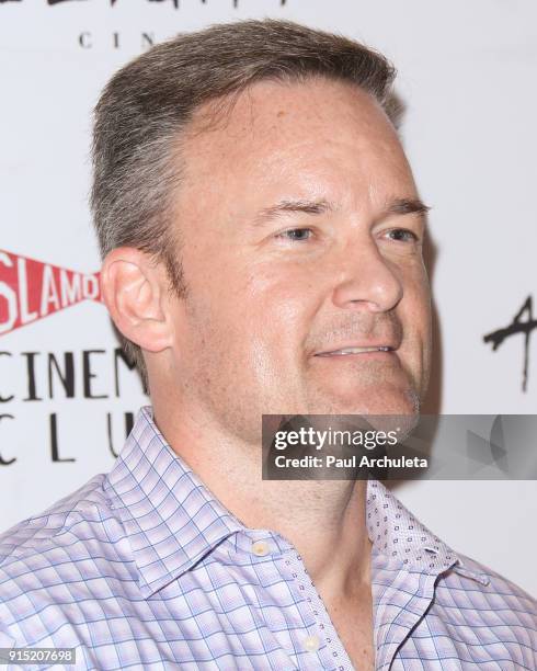 Actor Christopher M. Dukes attends the Slamdance Cinema Club screening of "Bernard And Huey" at ArcLight Hollywood on February 6, 2018 in Hollywood,...