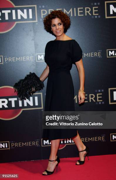 Actress Cecilia Dazzi attends the Martini Premiere Award Ceremony - Red Carpet at Palazzo Reale on October 6, 2009 in Milan, Italy.