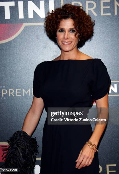 Actress Cecilia Dazzi attends the Martini Premiere Award Ceremony - Red Carpet at Palazzo Reale on October 6, 2009 in Milan, Italy.