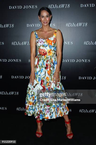 Lindy Klim arrives ahead of the David Jones Autumn Winter 2018 Collections Launch at Australian Technology Park on February 7, 2018 in Sydney,...